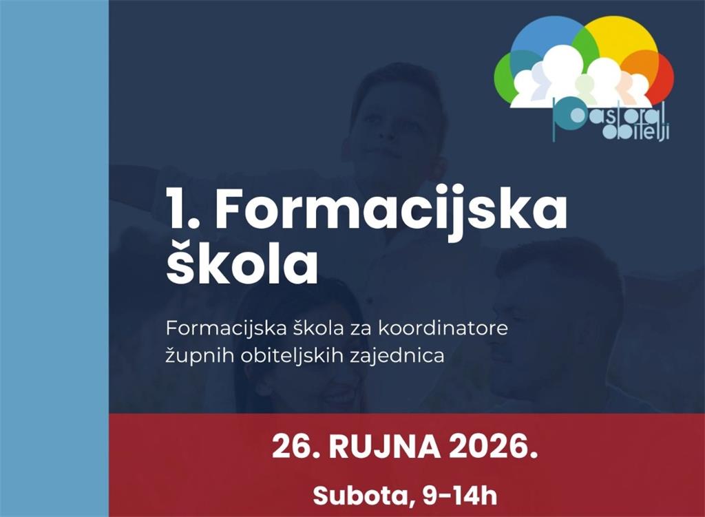Formacijska škola za koordinatore obiteljskih zajednica Zagrebačke nadbiskupije